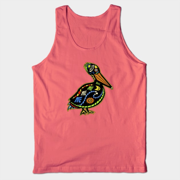 Bald Head Island Pelican Tank Top by Trent Tides